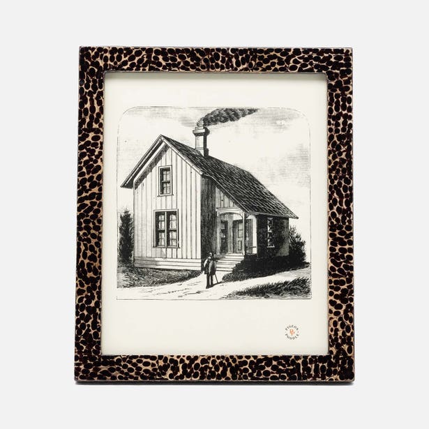 Bronze Lacquered Eggshell Frame, 8x10