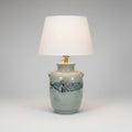 Fish Porcelain Jar Lamp