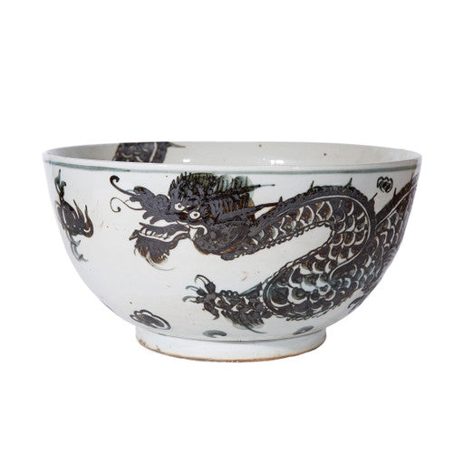 Indigo Dragon Bowl