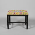 Antique Needlepoint Stool