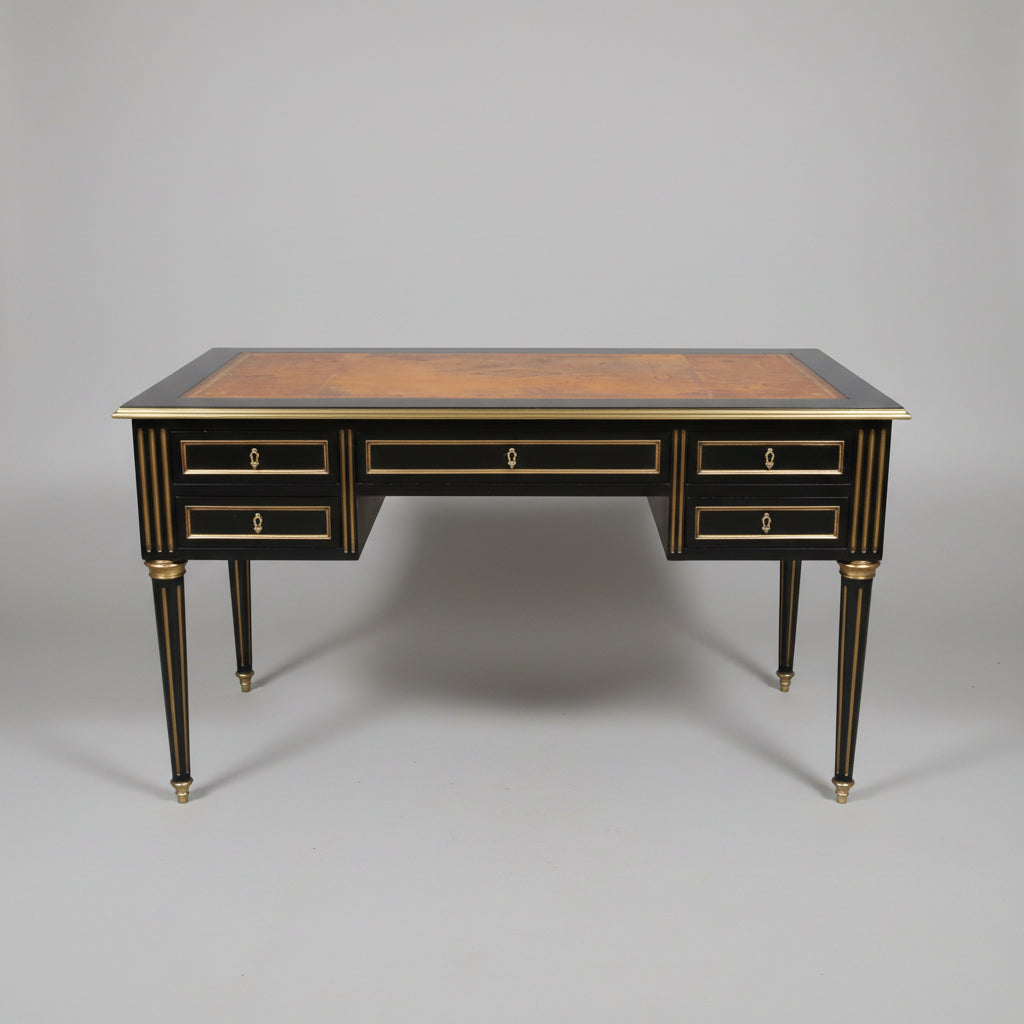 Ebonised Bureau Plat