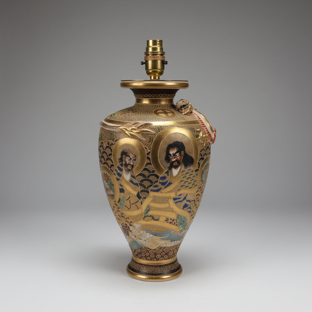 Mejji Period Satsuma Vase
