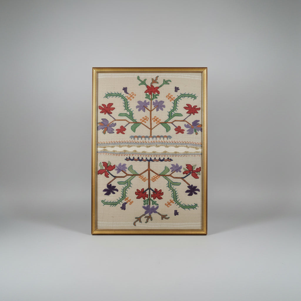 Antique Framed Needlwork