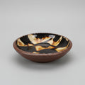 Antique Dark Brown Glazed Bowl
