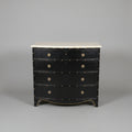 Faux Bamboo Chest with Faux Marble Top