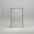 Faux Bamboo Giltwood Mirror