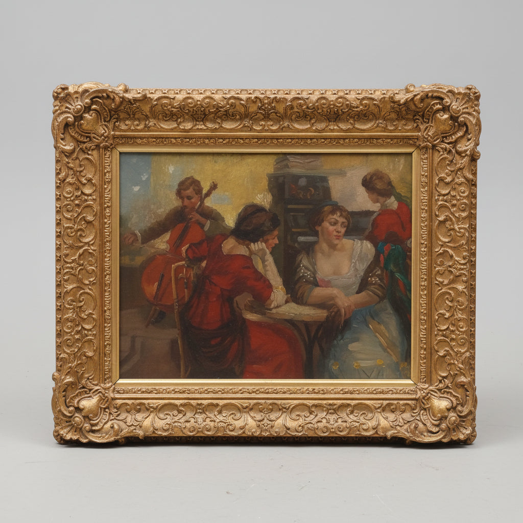 Belle Epoque Painting, 1900's