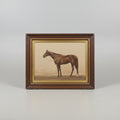Framed Print of a Horse, 1920
