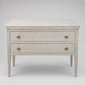 Inlay Chest in Modern French Gray