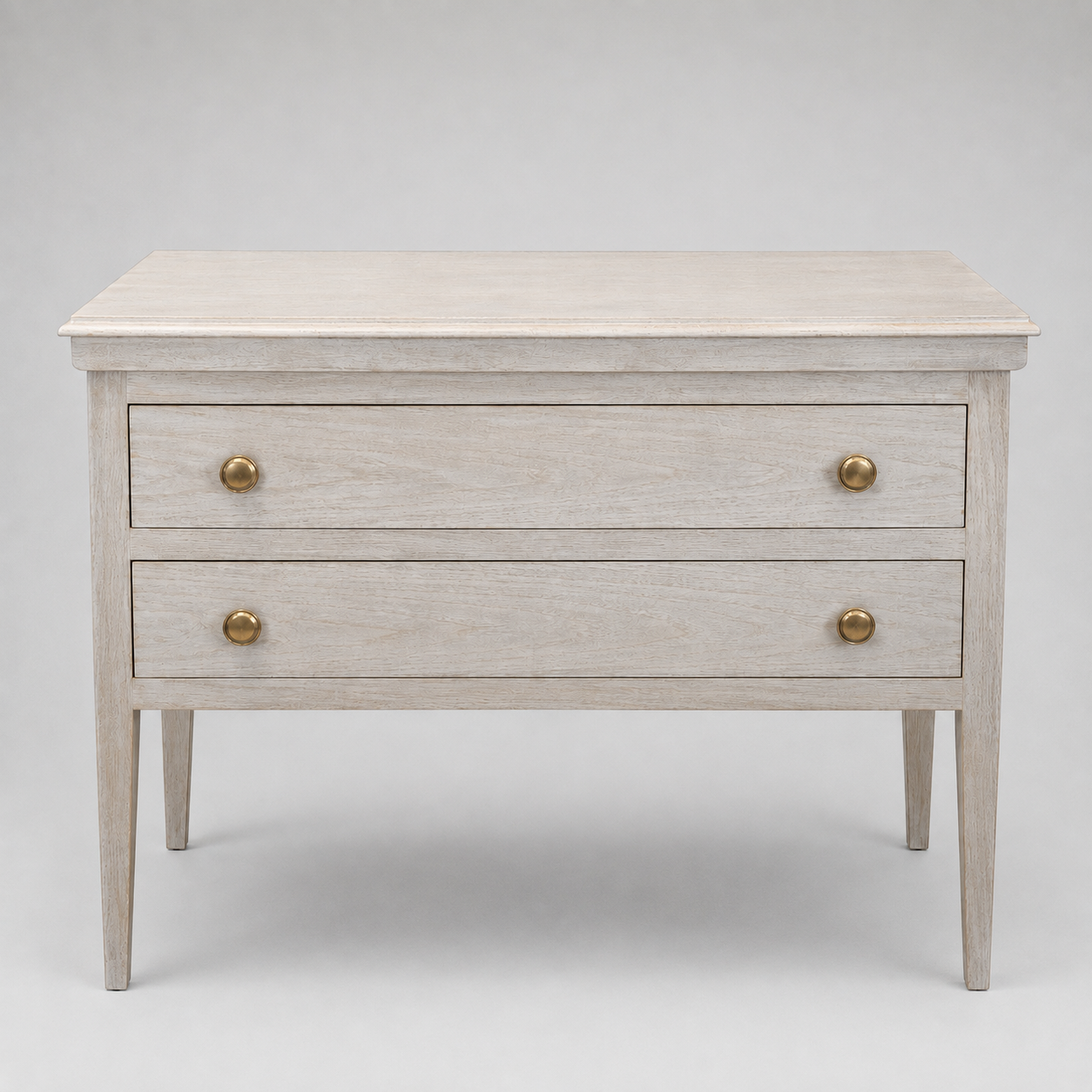 Inlay Chest in Modern French Gray