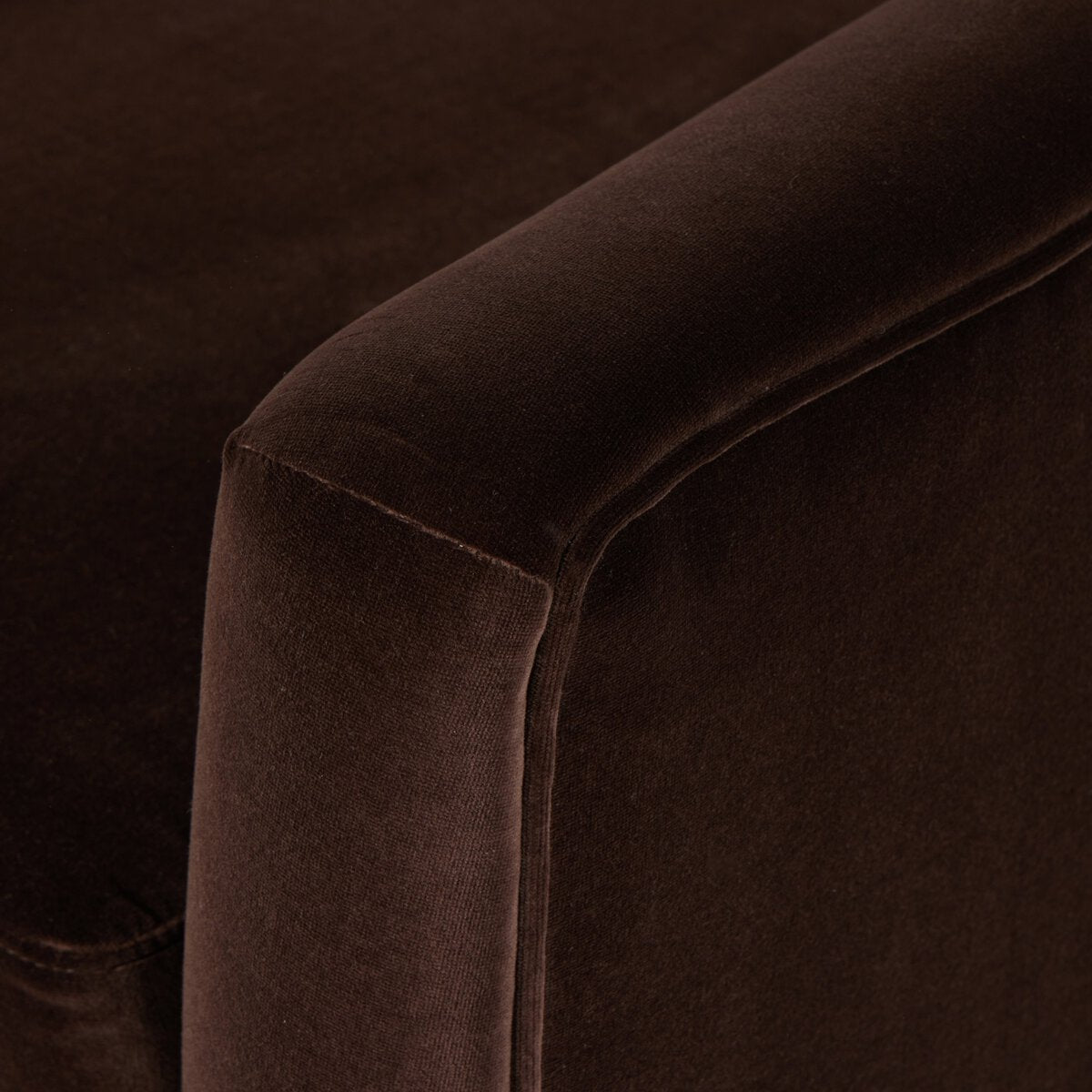 Cocoa Velvet Sofa