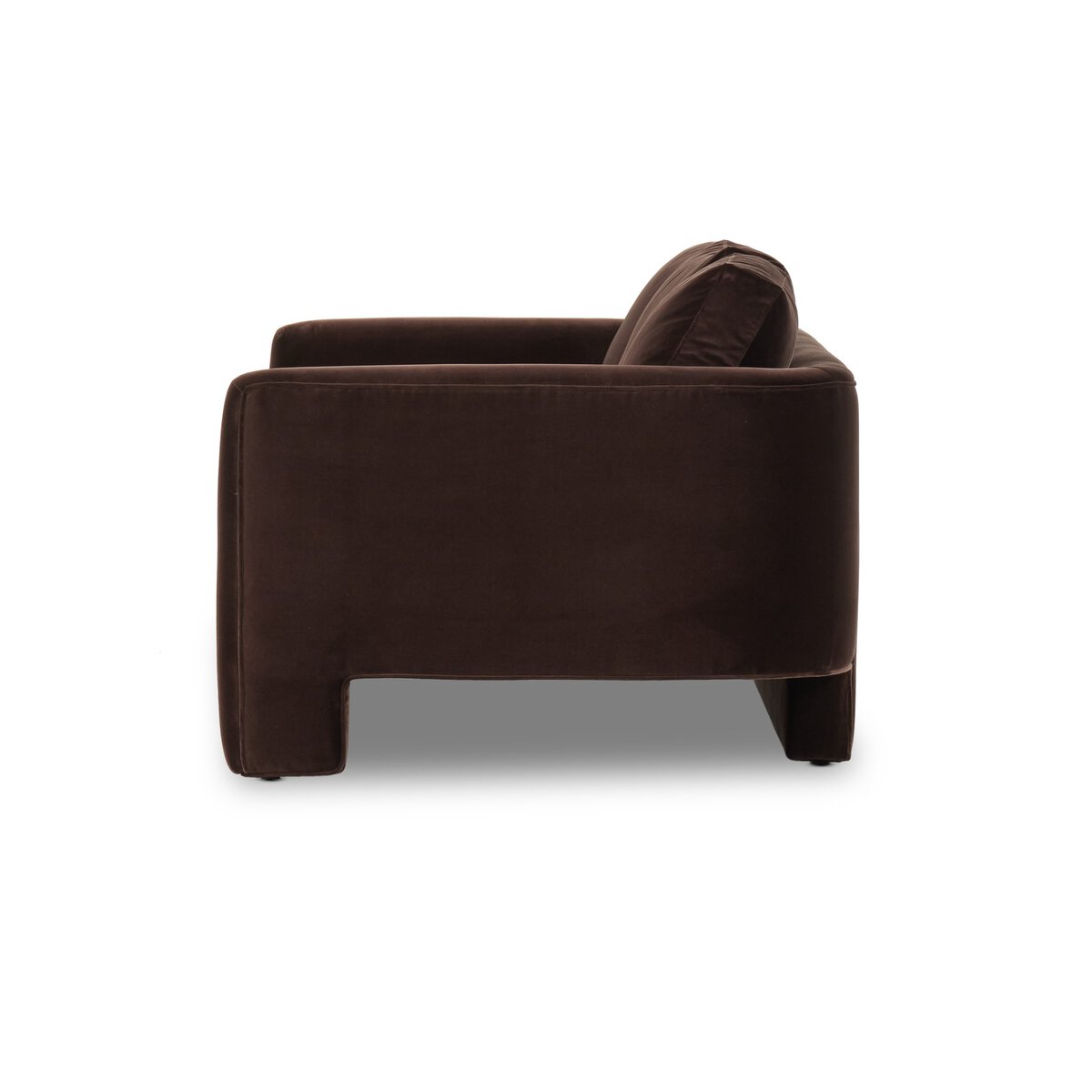 Cocoa Velvet Sofa