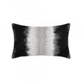 Outdoor Charcoal and White Pillow