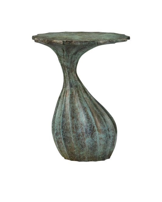 Verdigris Accent Table