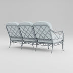Bamboo Patterned Outdoor Sofa