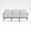 Bamboo Patterned Outdoor Sofa