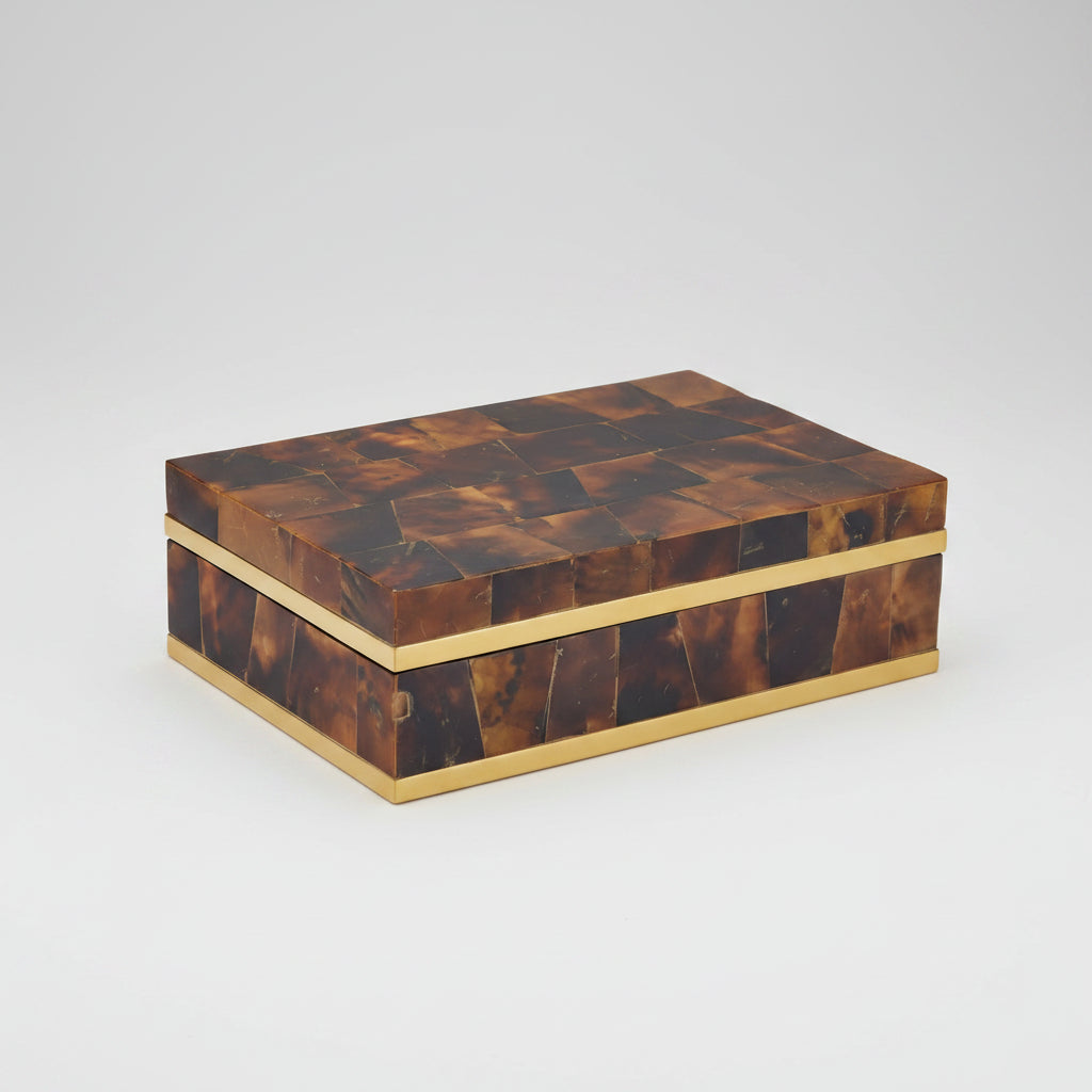 Brass and Penshell Box