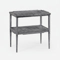 Grey Tiered Side Table