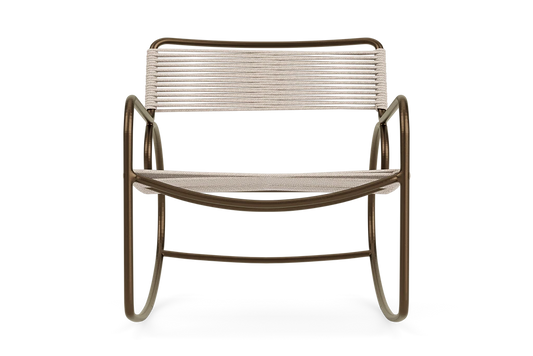 Reproduction Walter Lamb Aluminum Outdoor Rocking Chair