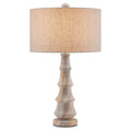 Rainbow Sandstorm Lamp + Natural Linen Shade