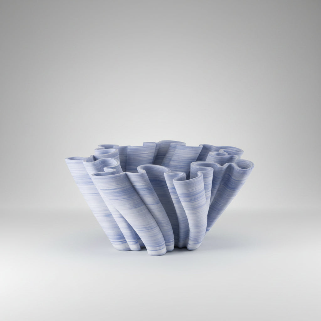 Twisted Clay Bowl