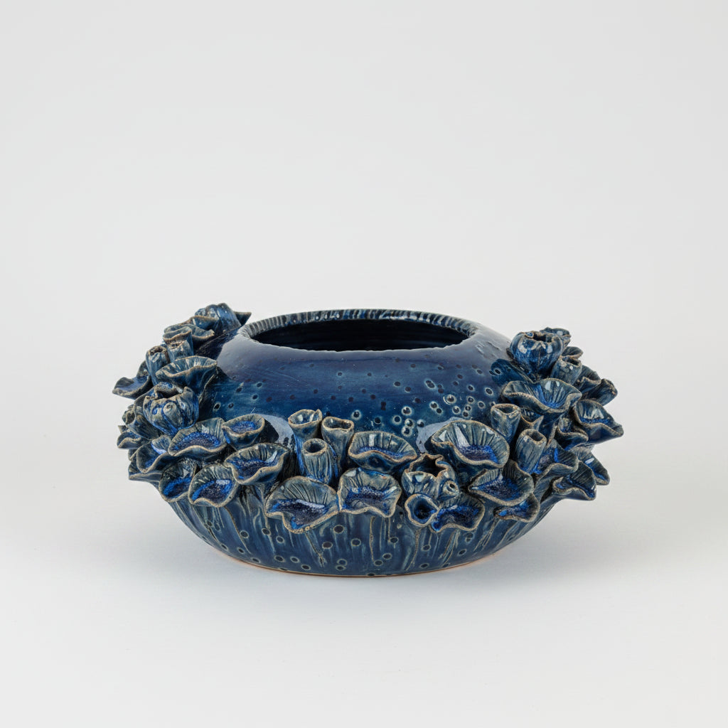 Sea Life Glazed Bowl