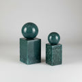 Geometric Teal Sculpture