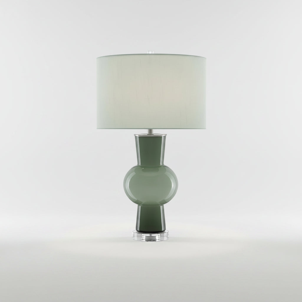 Green Optic Table Lamp