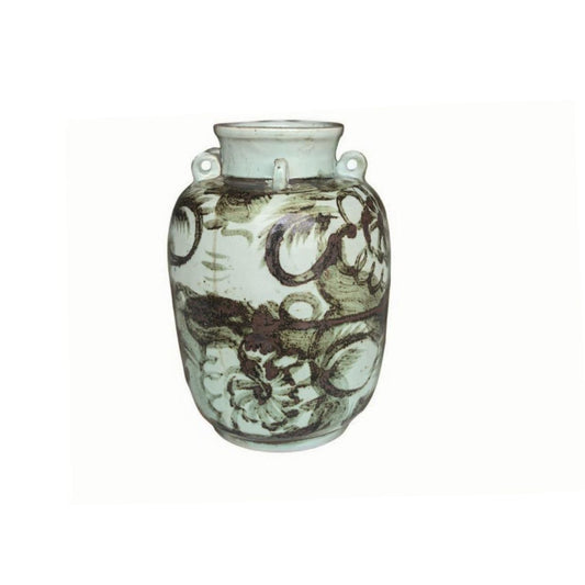 Silla Flower Porcelain Vase Lamp