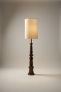 Fluted Stem Floor Lamp