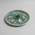 French Majolica Oyster Plate, Mousse