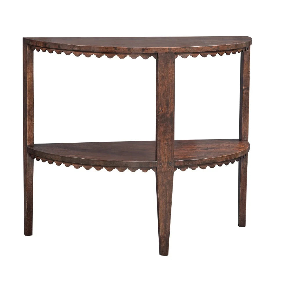 Scalloped Demi-Lune