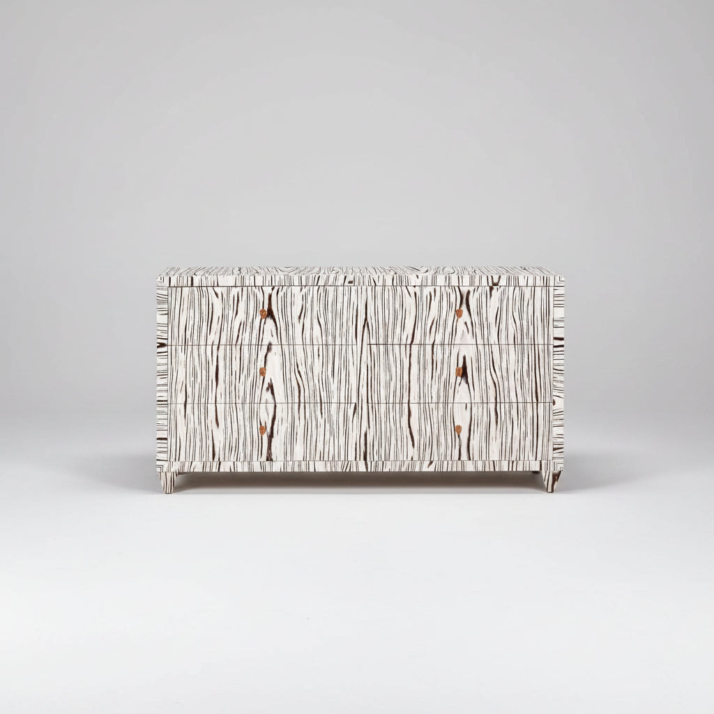 Zebra Wood Dresser