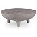 Molcajete-Inspiered Concrete Cocktail Table