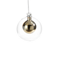Glass and Gold Ornament