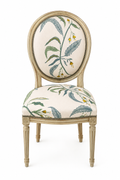Set of 6 French Louis XVI Medallion Style Dining Chairs