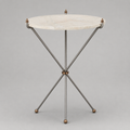 Cradled Marble Side Table