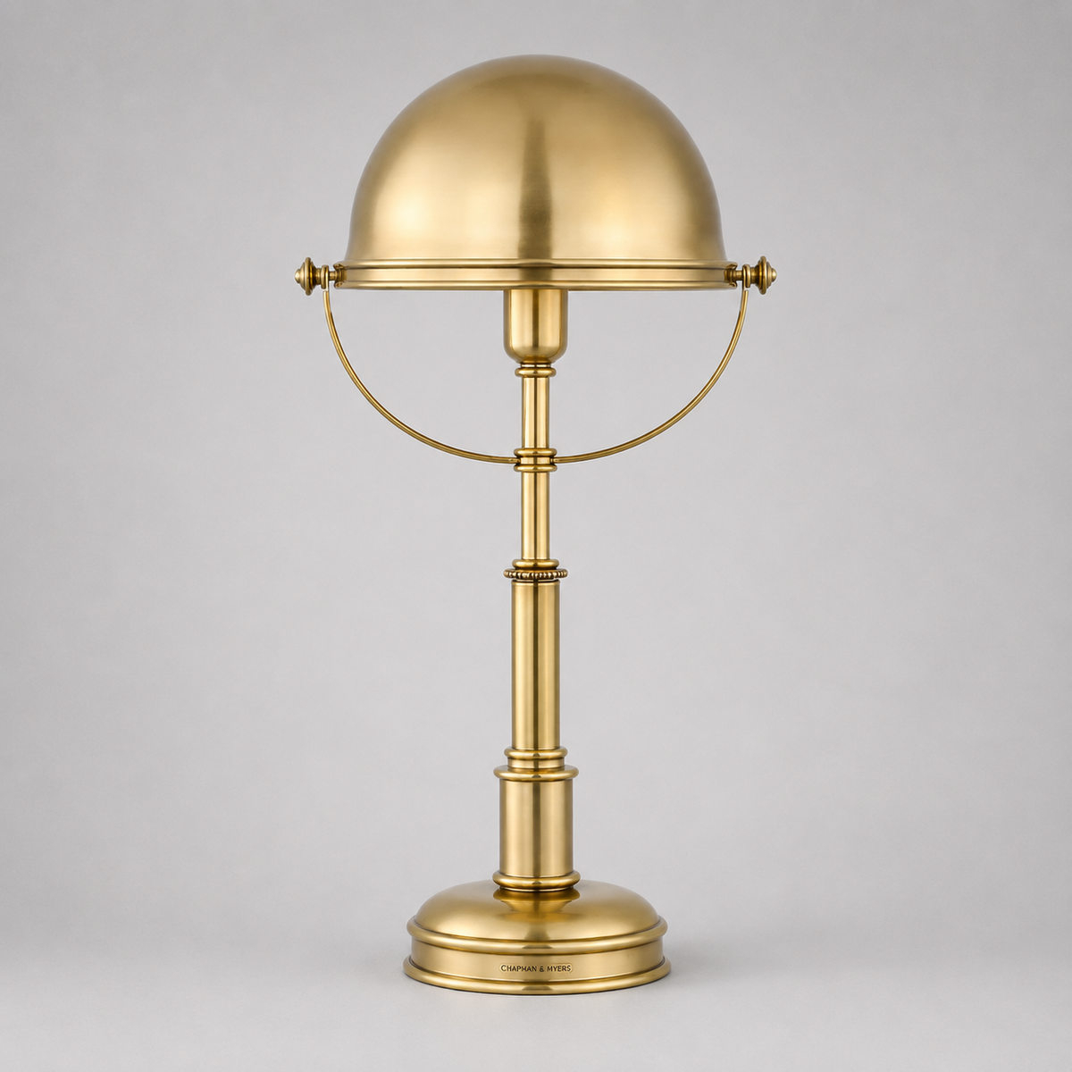 Cordless Brass Desk Lamp