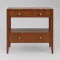 Large Brazilian Wood Nightstand