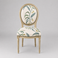 Set of 6 French Louis XVI Medallion Style Dining Chairs