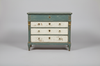 Painted Empire Commode, 1840