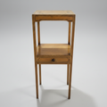 English Faux Bamboo Regency Nightstand Circa 1820