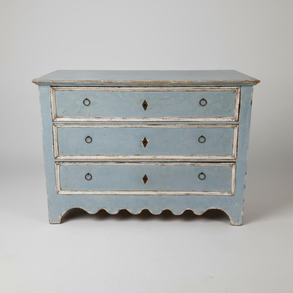 Italian Painted Commodes, 1840