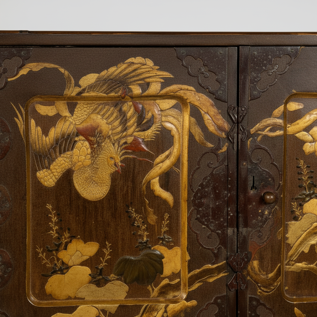 Chinese Export Table Cabinet, 1910