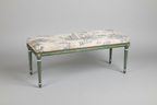Painted Green Bench