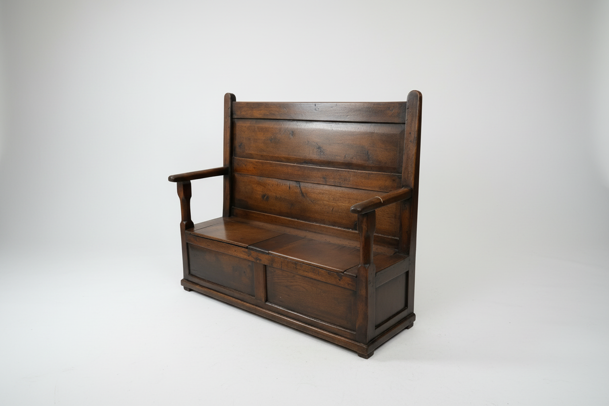 Elmwood Box Hall Settle, 1790