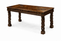 C. 1900 English Carved Wood Table