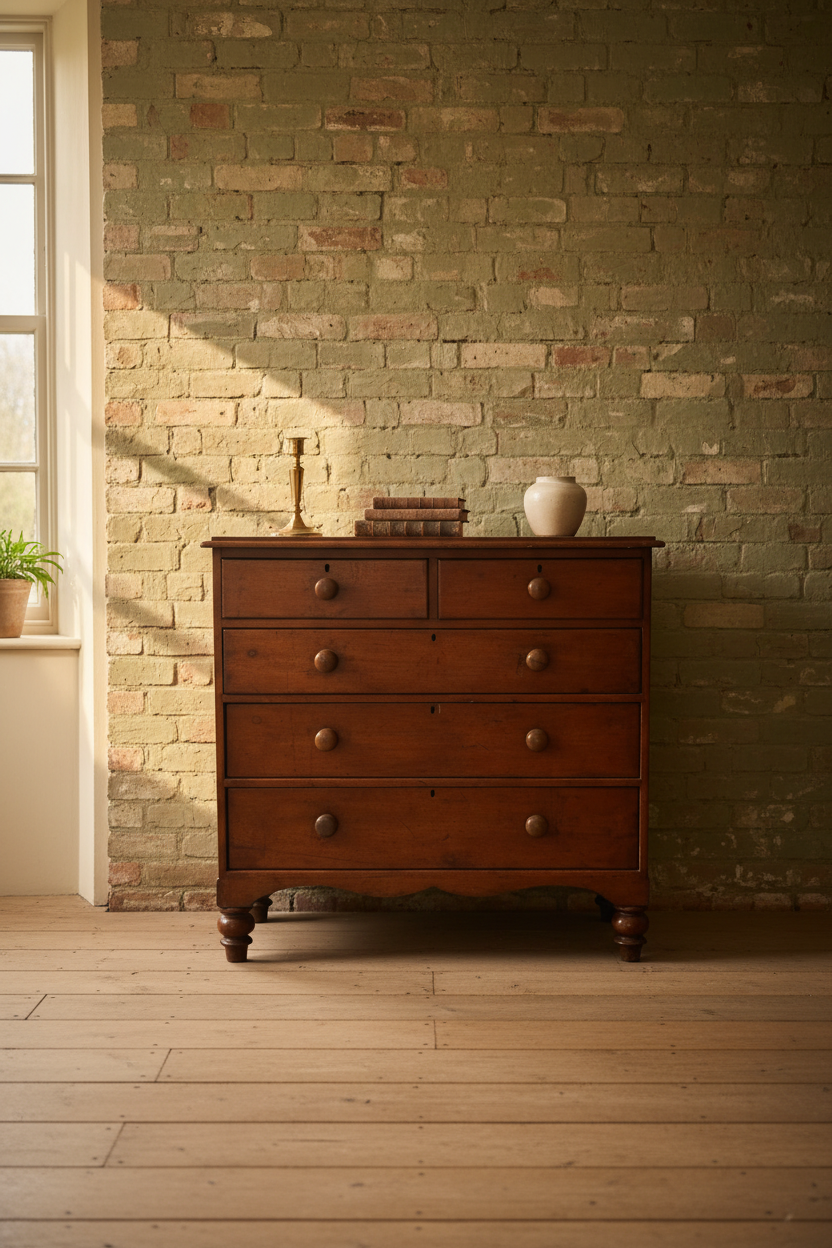 Walnut Chest, 1860