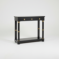 Empire Ebonised Console, Marble Top