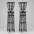 Pair of Wrought Iron Gate Posts